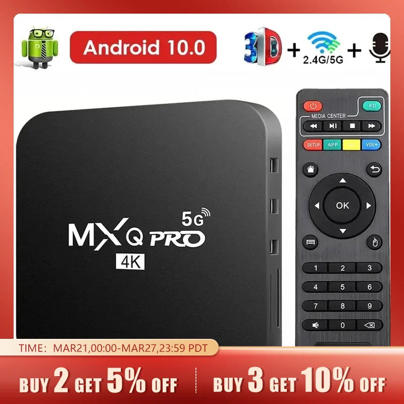 TV Box MXQ-PRO 4K